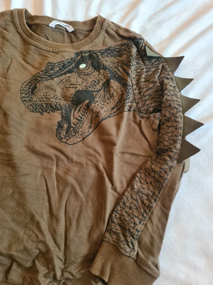 Pull 9/10 ans Dinosaure - photo numéro 3