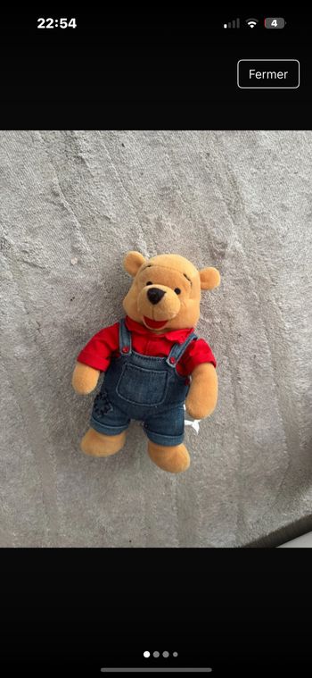 Peluche Winnie l’ourson très bon état
