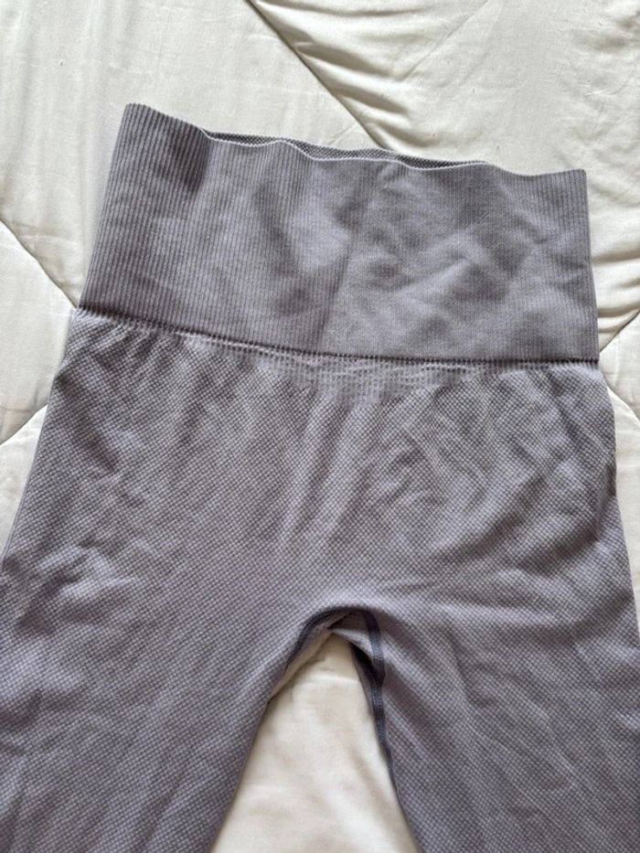 Legging Gymshark Taille M/38 violet Lila – mega Taille Haute – Très Bon État - photo numéro 10
