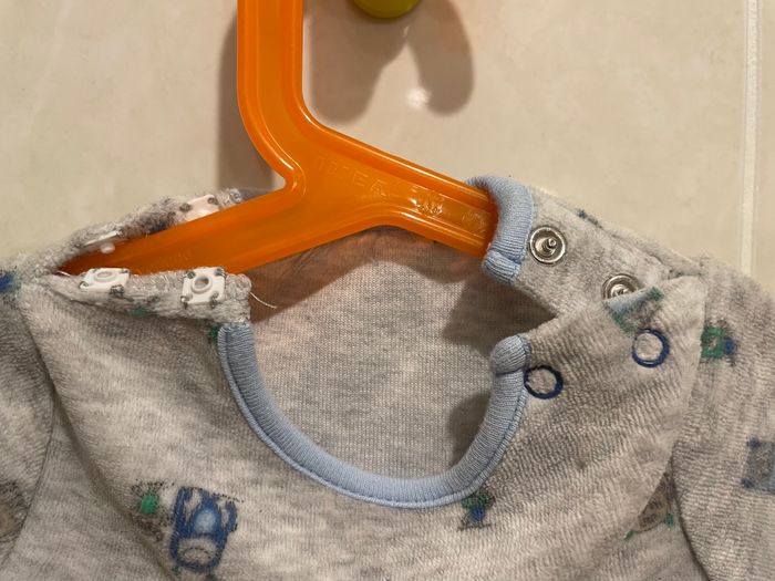 Pyjama velours bébé garçon 1/3 mois - photo numéro 4
