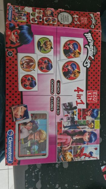 Jeu 4 en 1 miraculous
