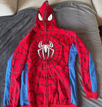 Pull zip spider man taille L