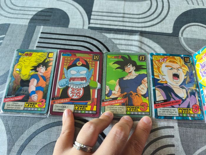 Lot 36 cartes dragon ball - photo numéro 9