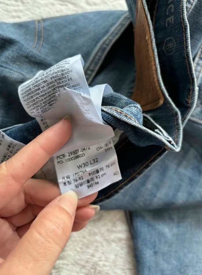Jean Levi’s lot 502 tapered fit fuselé slim W30 L32 M/40 Premium Performance homme bleu clair - photo numéro 12
