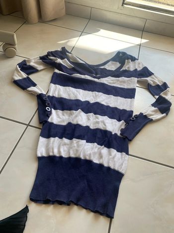 Robe courte ou pull longue taille taille 36