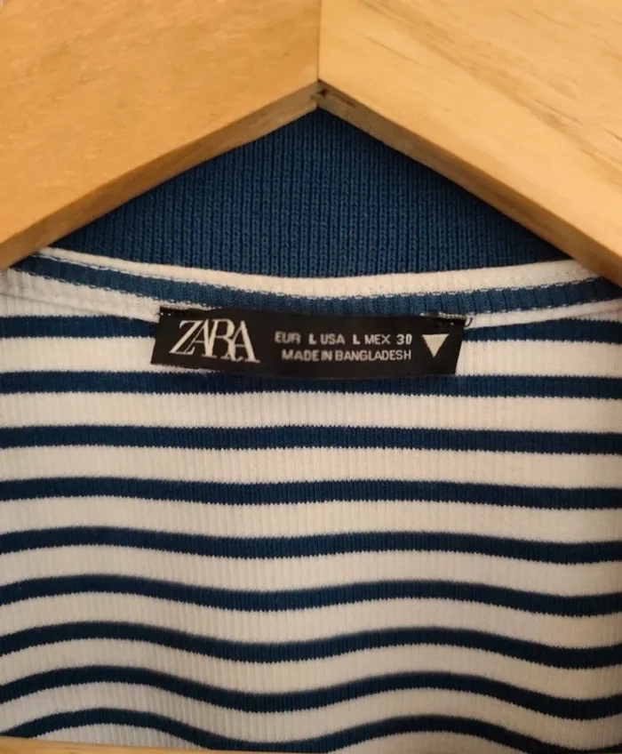 Polo marinière T L Zara - photo numéro 8
