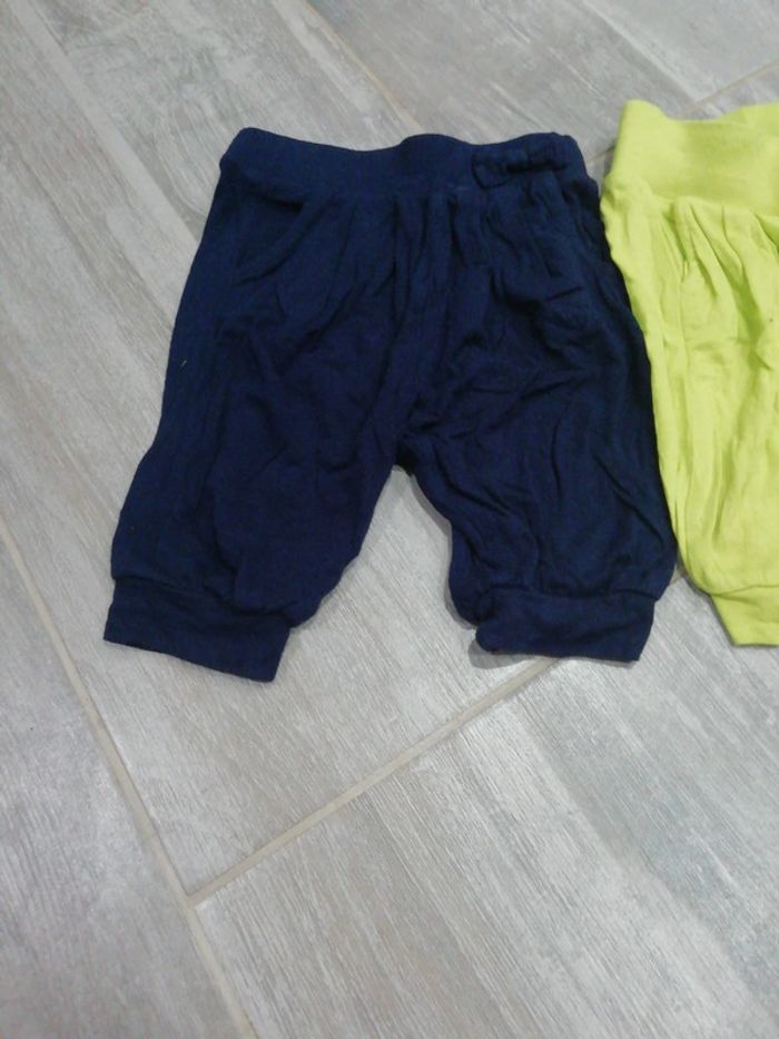 2 leggins courts 18 mois fille - photo numéro 2
