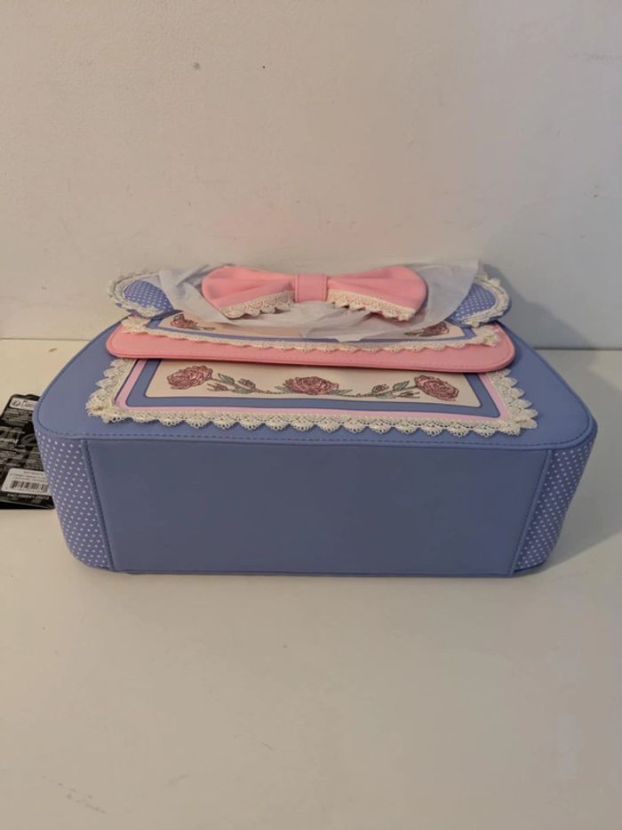 Sac bandoulière Loungefly - Minnie "Floral and Lace Ears - photo numéro 5