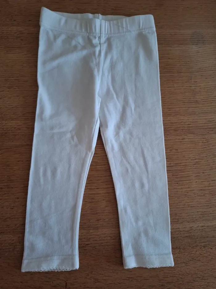 Witte legging
