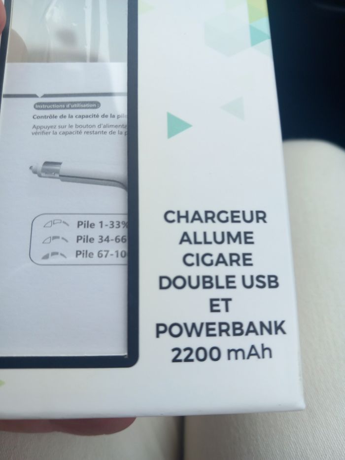 Chargeur allume cigare - photo numéro 6