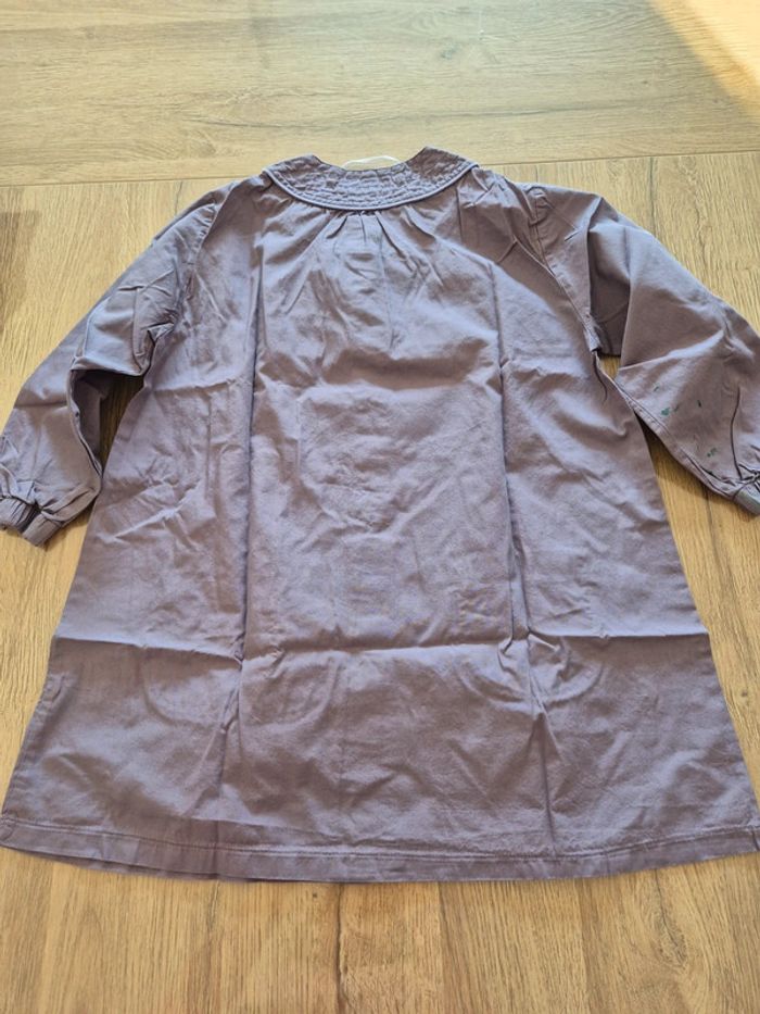 Tablier d'ecole violet - Blouse fille 8 ans - photo numéro 6