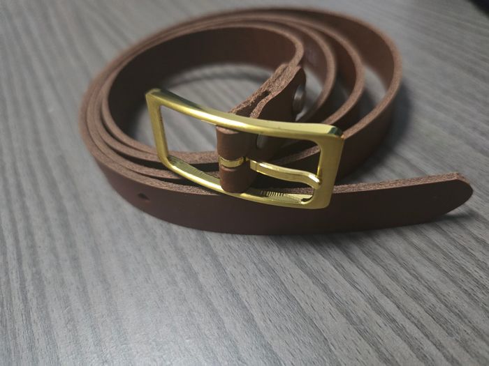 Ceinture cognac 125 - photo numéro 2