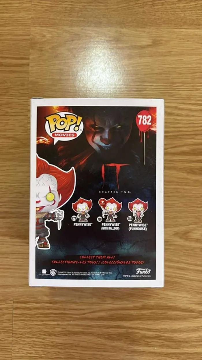 Funko Pop 782 Pennywise with blade - photo numéro 3