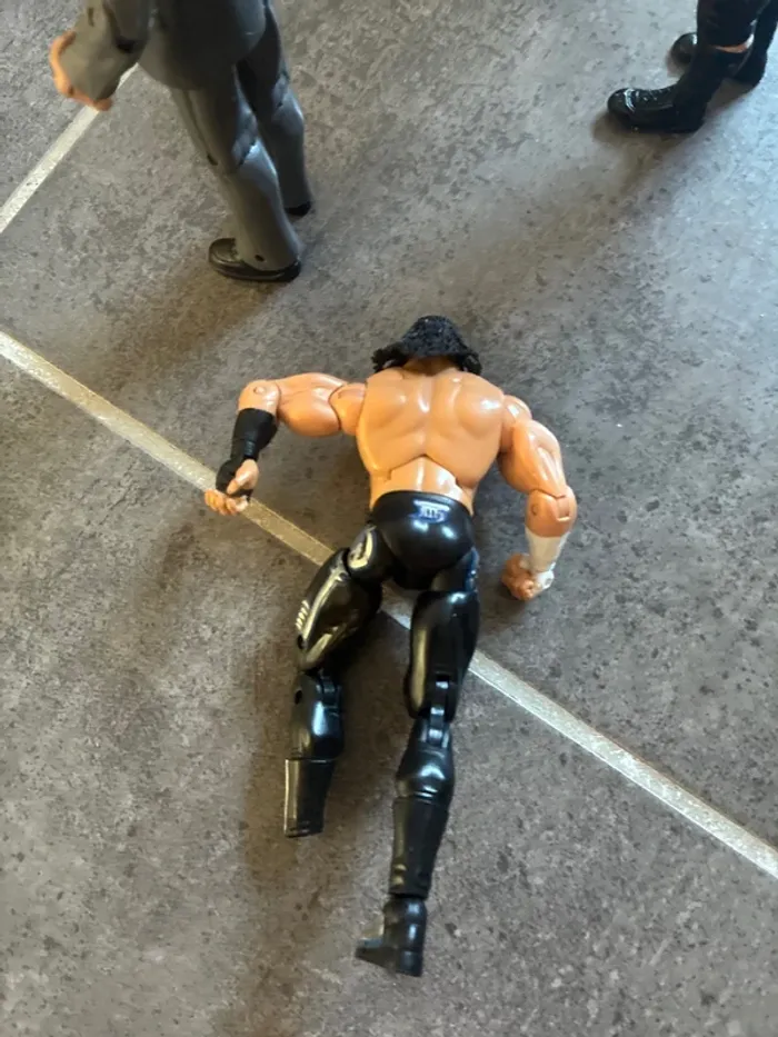 Lot de 8 figurines catch WWE jakks Pacific 2003 2004 et 2005 - photo numéro 6