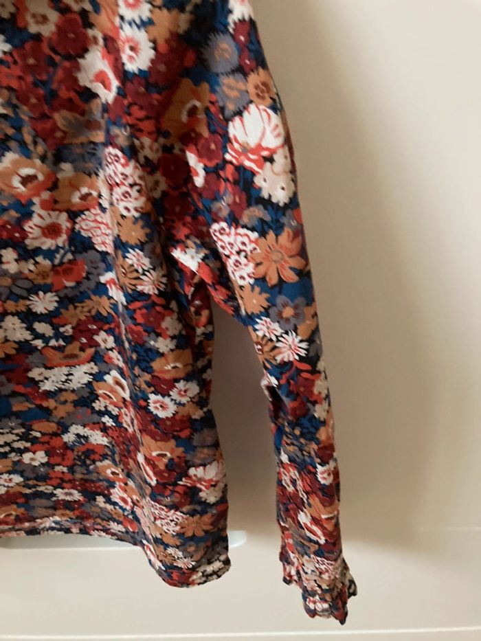 Blouse en Liberty Thorpe avec pince Aline et ses bobines - photo numéro 9