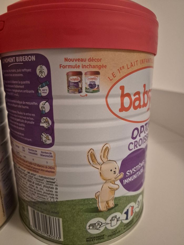 Lot de 2 boites babybio - photo numéro 4