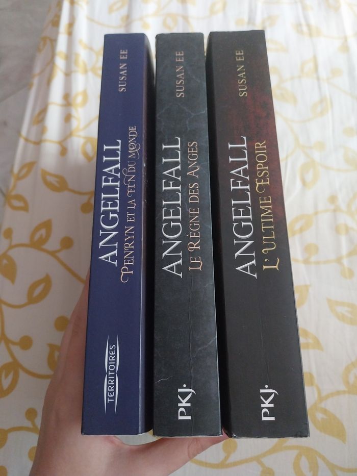 Romans Trilogie complète Angelfall tomes 1 à 3 L'Ultime Espoir Susan Ee - photo numéro 2