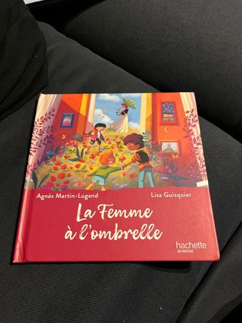 Livre pour enfants macdo le musée magique la femme a l ombrelle