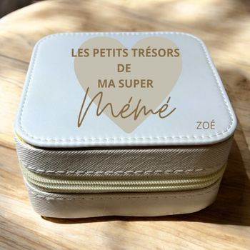Boîte à bijoux personnalisée 