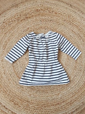 Robe rayée Tape à l'oeil 3 mois