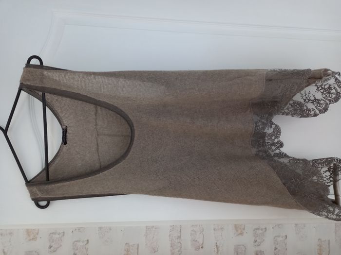 Chemise pull sans manche brodé - photo numéro 4