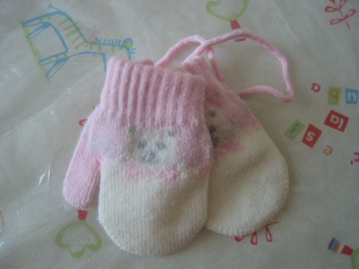 moufles bébé taille unique