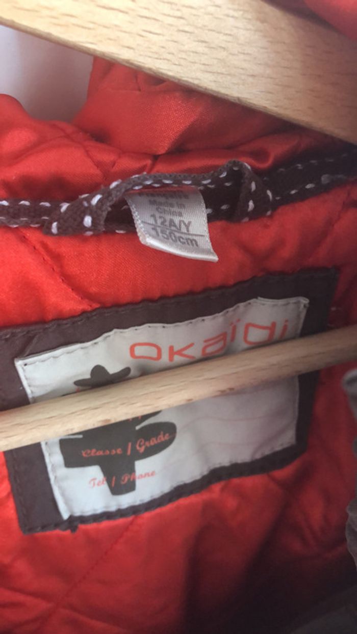 Okaidi - Manteau fille 12ans - Très bon état - photo numéro 2