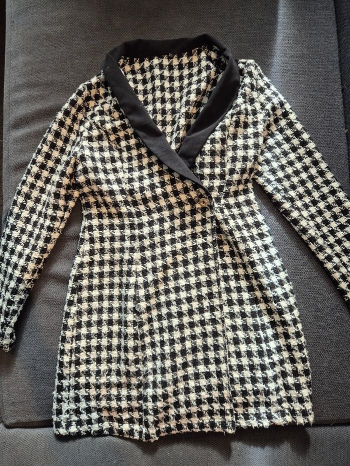 Manteau/robe tweed