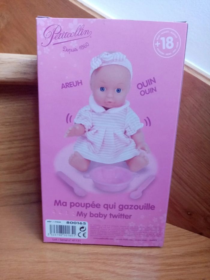 Ma poupée qui gazouille Petitcollin - photo numéro 9