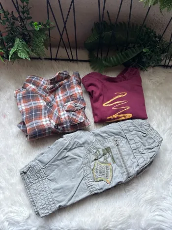 Lot Chemise, pantalon, t-shirt - garçon 3 mois