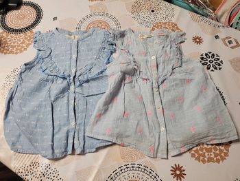 Lot 2 chemises Zara 2/3 ans