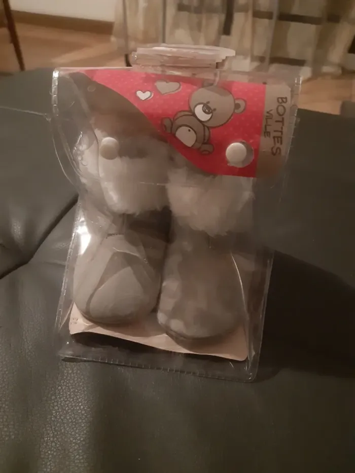 Bottes bébé grises