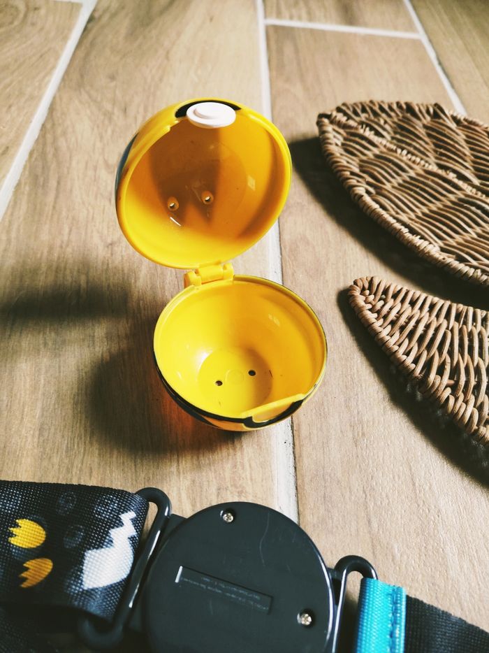 🔥Pokémon ceinture clip n go motifs Pikachu et poké ball jaune bleu Nintendo - photo numéro 6