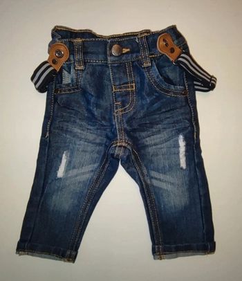 Jean avec bretelles