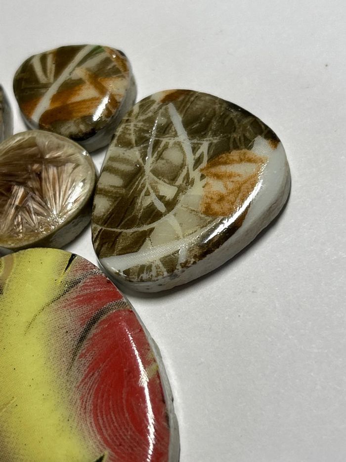 B55, fin de stock, cabochons en céramique - photo numéro 4