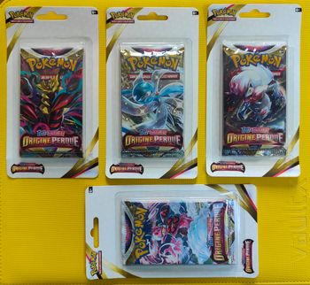 Artset 4 booster pokemon origine perdue eb11