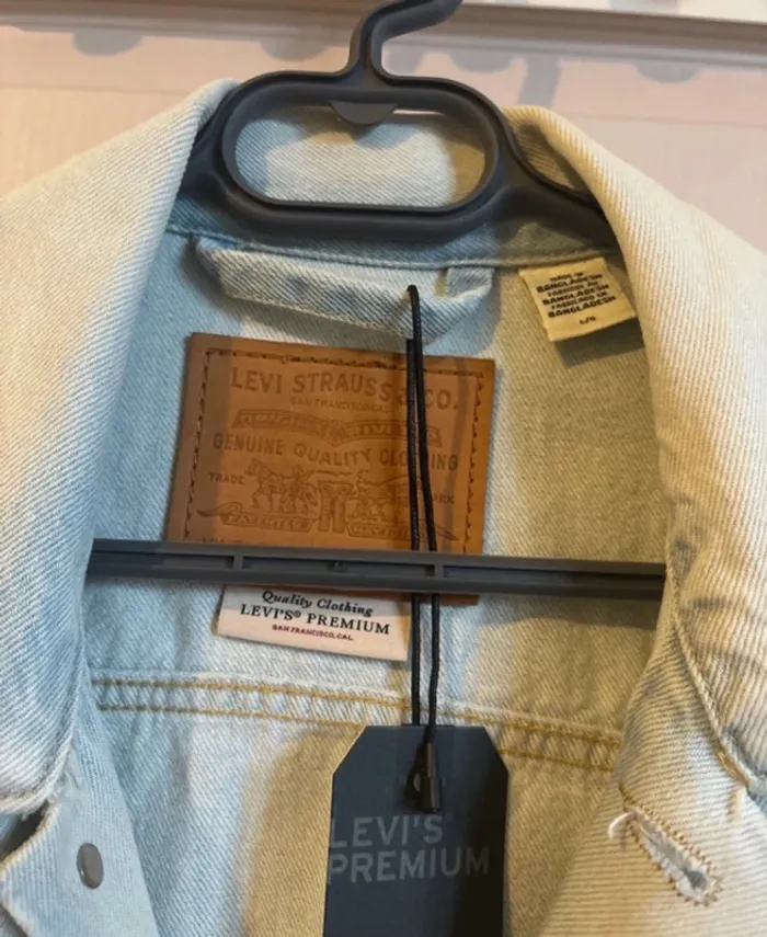 Veste en Jeans Levi’s vintage - photo numéro 3