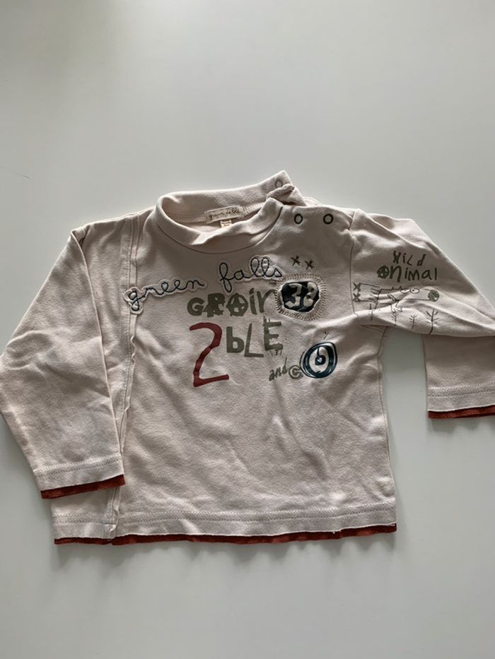 T-shirt bebe garçon Grain de Blé 18 mois