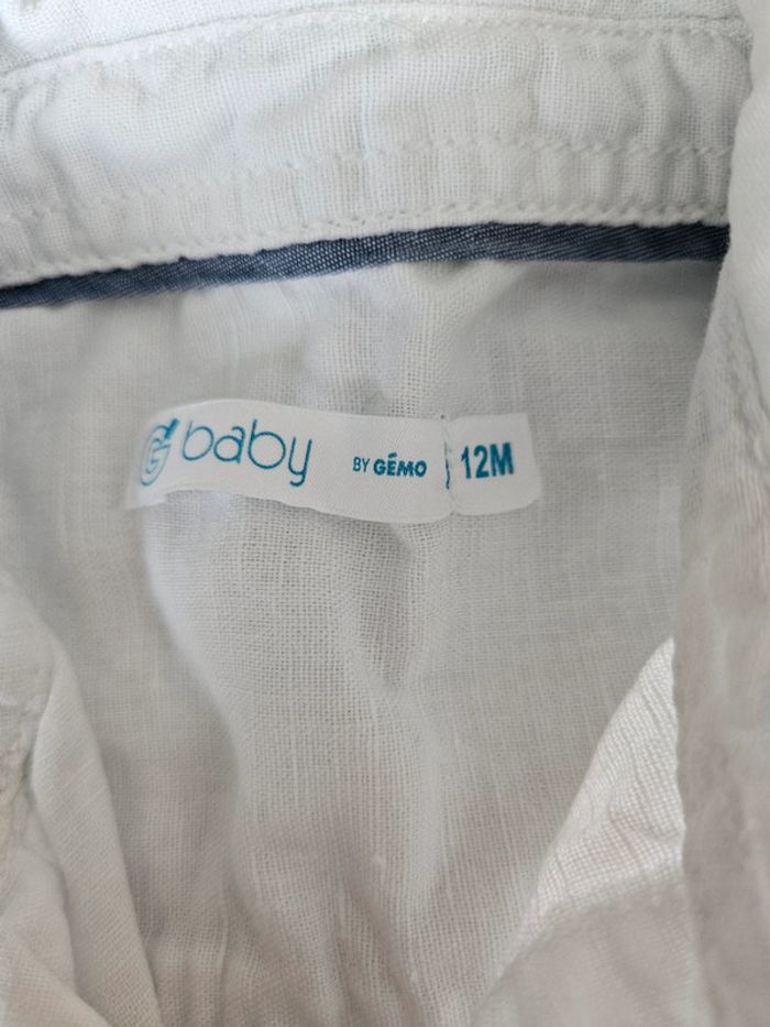 Chemise MC 12m gémo - photo numéro 3