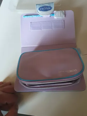 Pochette 3 ds xl + stylet Reine des Neiges Nintendo neuve – Lot ou à l'unité trousse