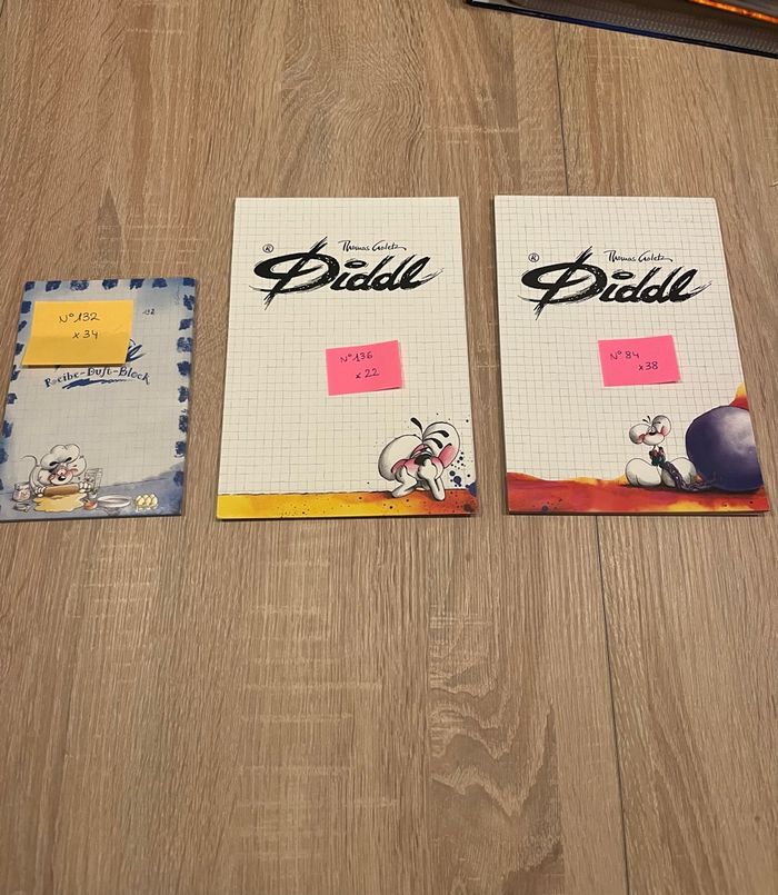 Lot de blocs Diddl - photo numéro 2