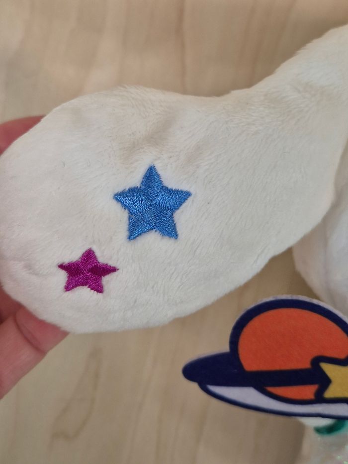 Petite peluche Sanrio Cinnamoroll "Cosmic Café" : verte - photo numéro 4