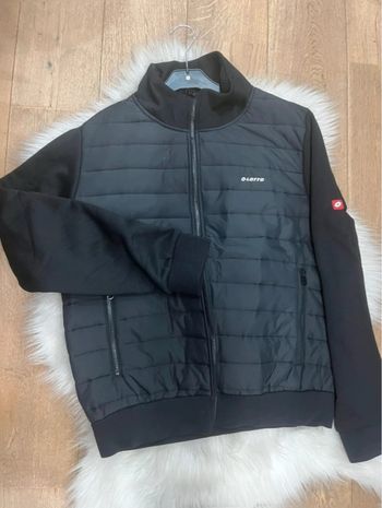 Veste matelassée Lotto noir / Neuf avec étiquette / taille XL