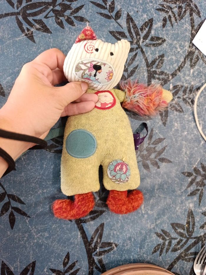 Doudou peluche chat - photo numéro 2