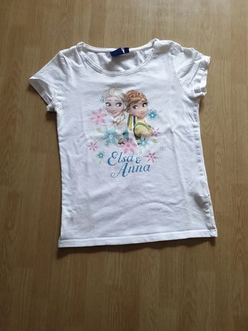t shirt disney reine des neiges