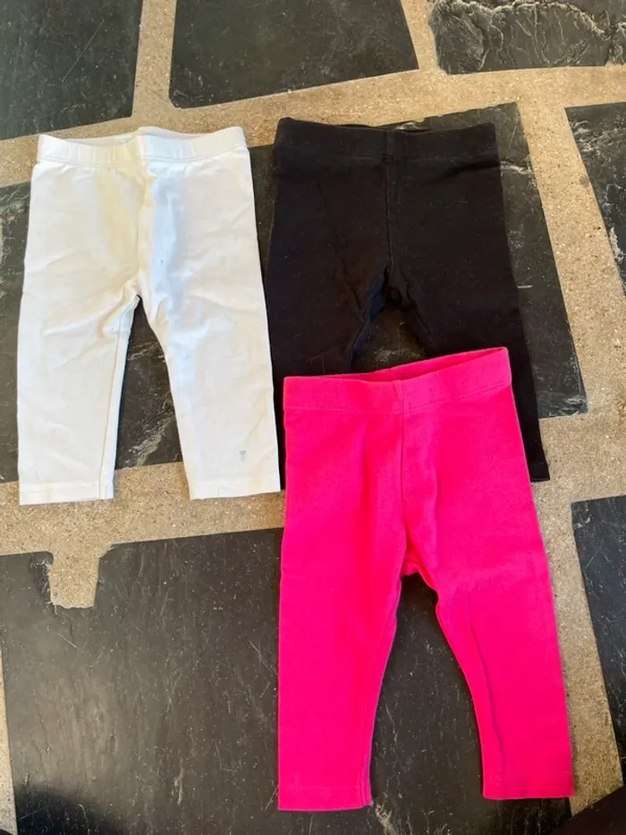 Lot de 3 legging 6 mois