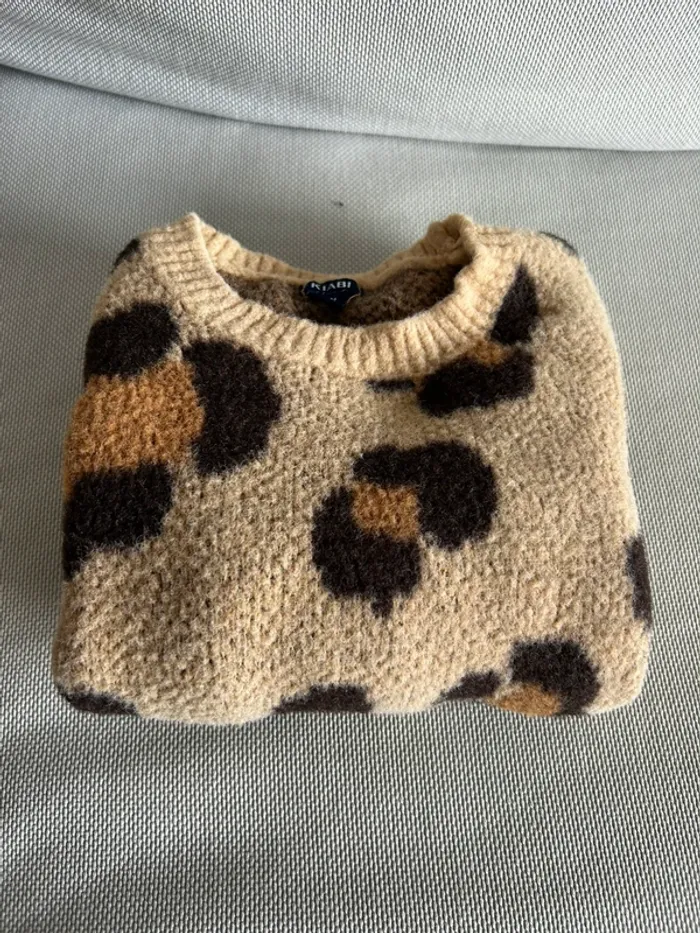 Pull doudou léopard - photo numéro 2