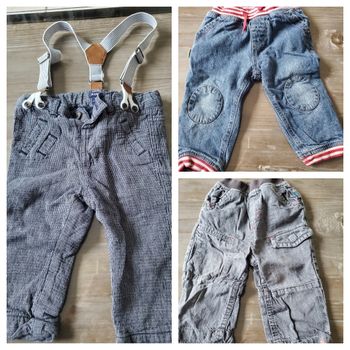 Lot 3 pantalons 9 mois