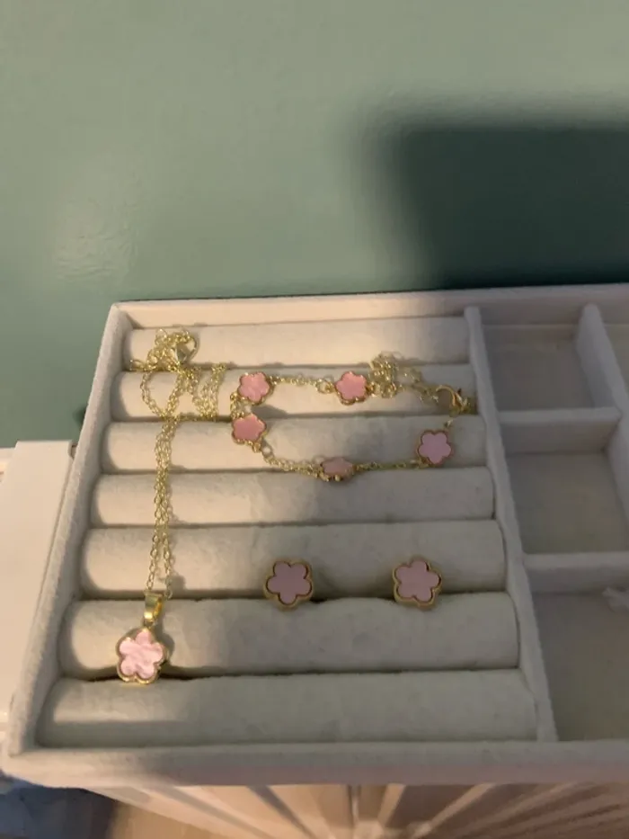 parure bijoux acier inoxydable