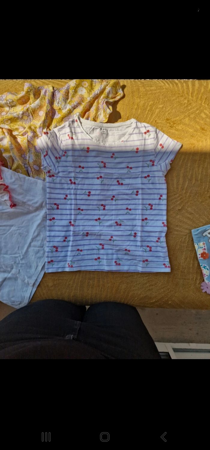 Lot de 4 T-shirts manches courtes Kiabi et Gémo - photo numéro 4